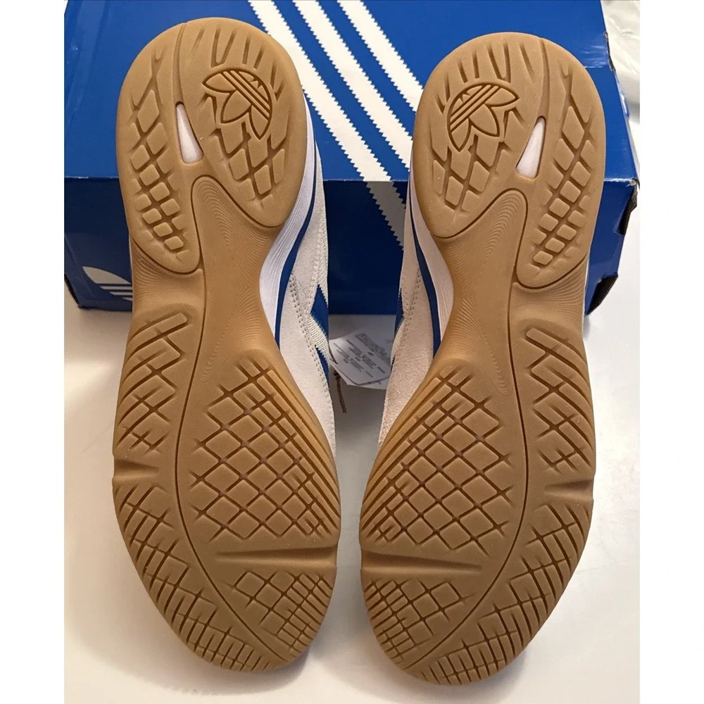 Adidas Gazelle Sala Men 13 / Women 14 JR3839 White & Blue - New in the Box NiB